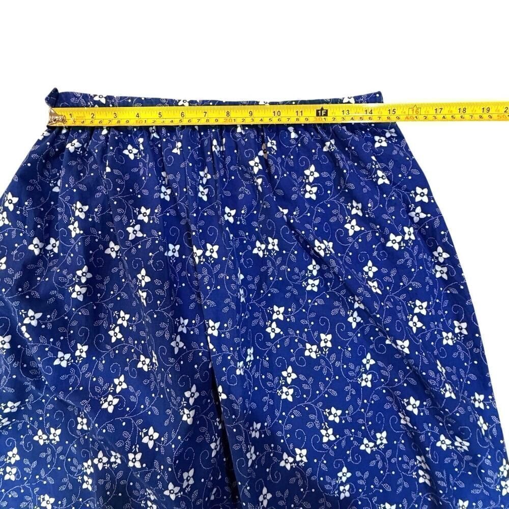Vintage Cottagecore Prairie Midi Skirt Blue
Floral Eyelet Lace Trim Boho Medium - Picture 7 of 10